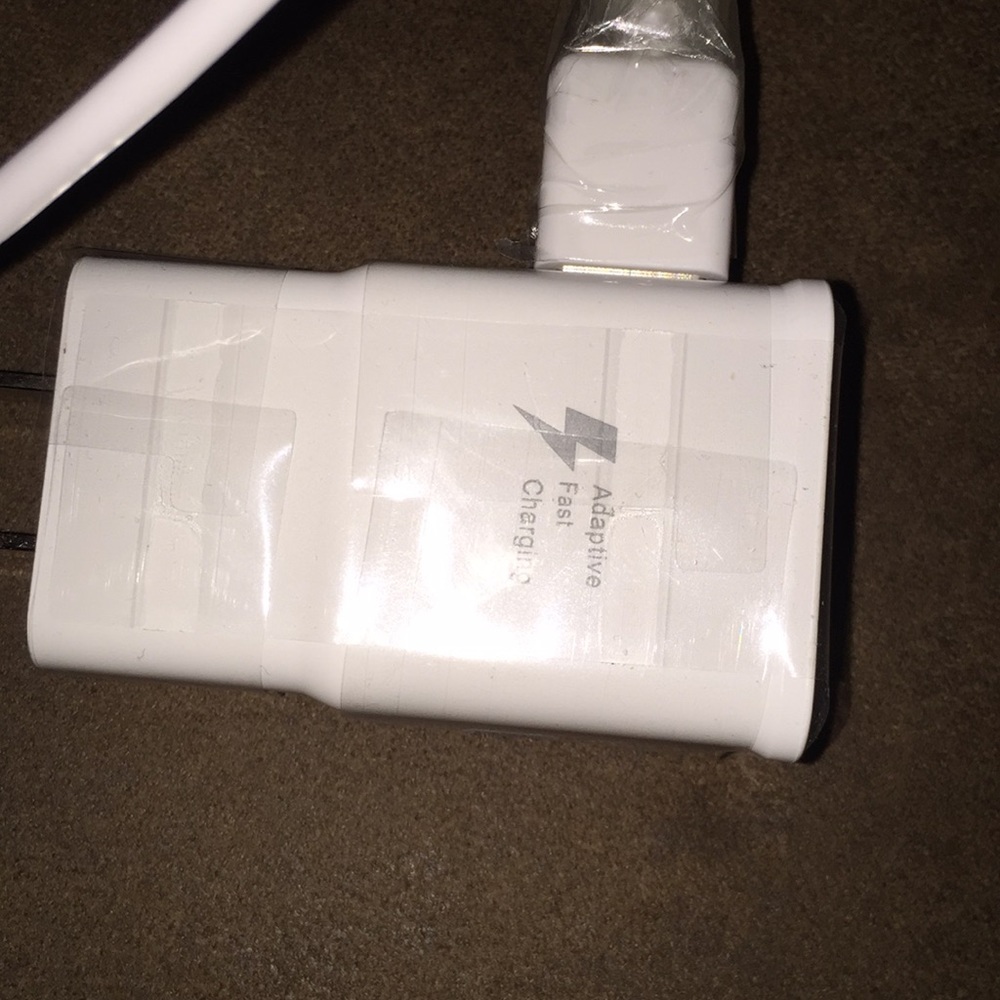 A Samsung charger
